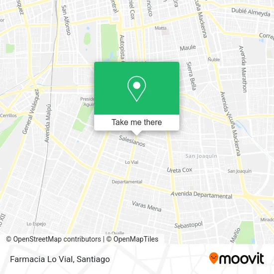 Farmacia Lo Vial map