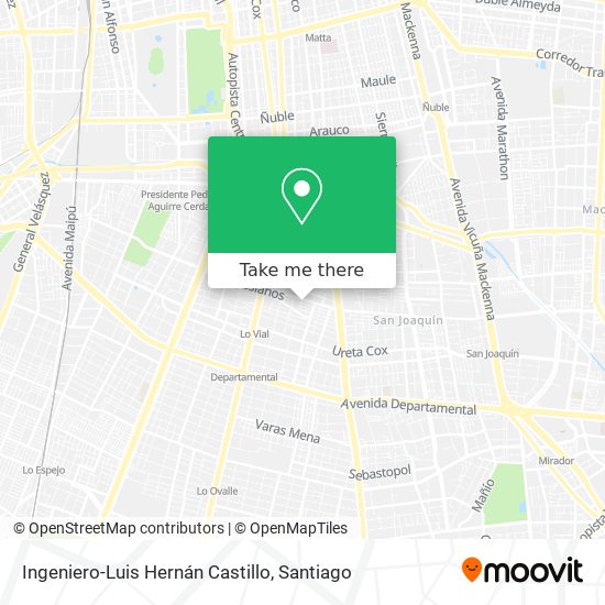 Mapa de Ingeniero-Luis Hernán Castillo
