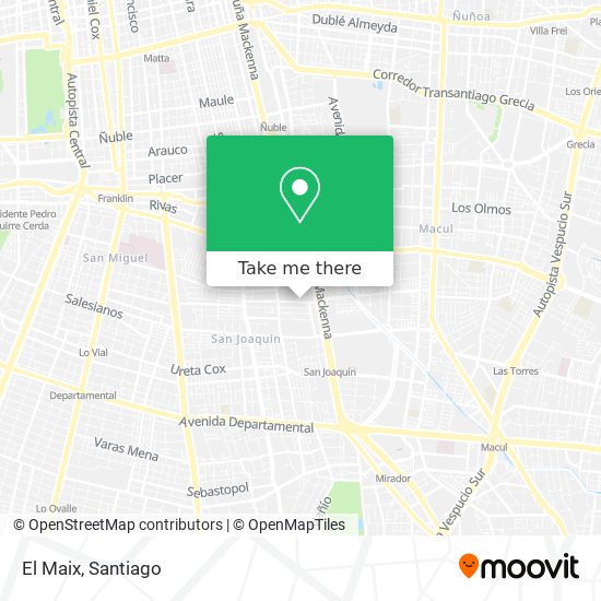 El Maix map