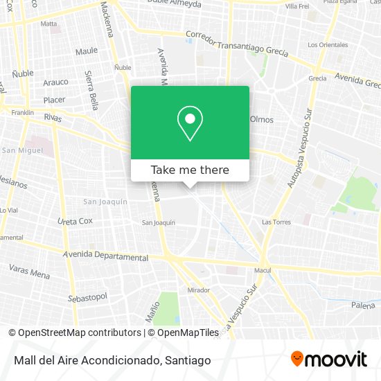 Mall del Aire Acondicionado map