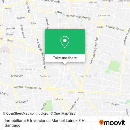 Inmobiliaria E Inversiones Manuel Lainez E Hi map