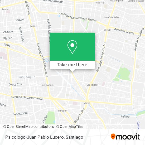 Psicologo-Juan Pablo Lucero map