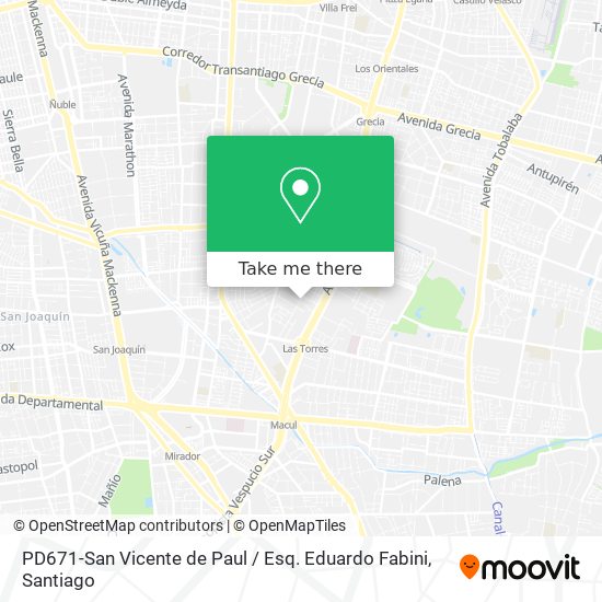 PD671-San Vicente de Paul / Esq. Eduardo Fabini map