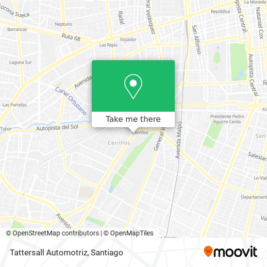 Tattersall Automotriz map