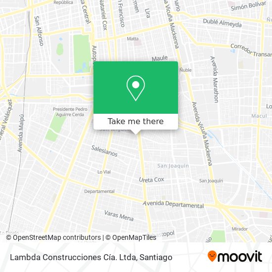 Lambda Construcciones Cía. Ltda map
