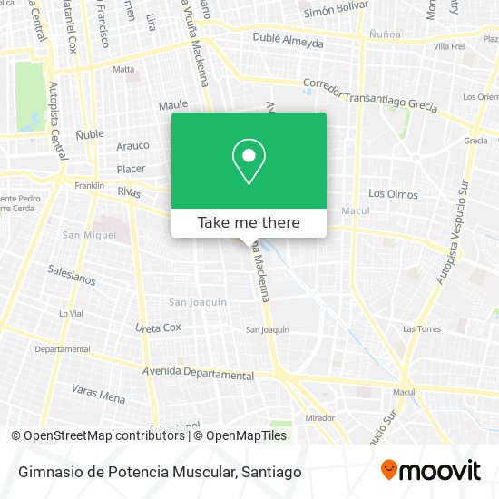 Gimnasio de Potencia Muscular map