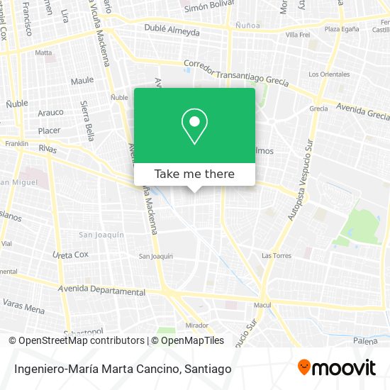 Mapa de Ingeniero-María Marta Cancino