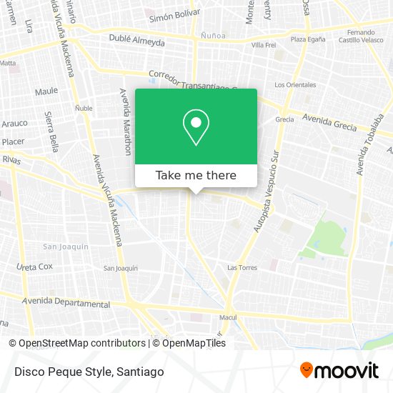 Disco Peque Style map