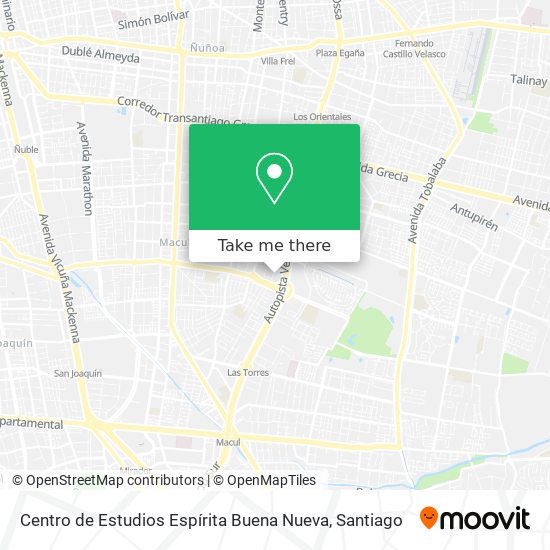 Centro de Estudios Espírita Buena Nueva map
