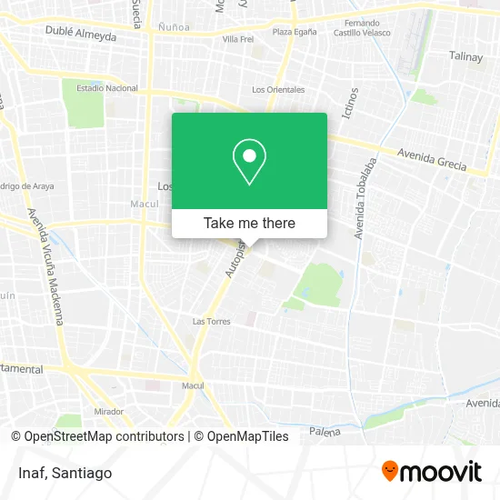 Inaf map