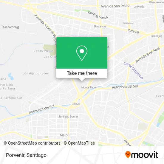 Porvenir map