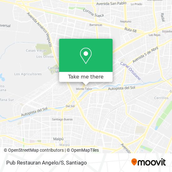 Pub Restauran Angelo/S map