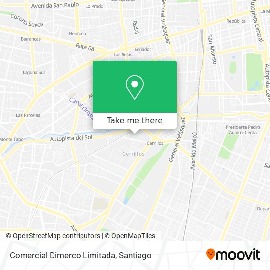 Comercial Dimerco Limitada map