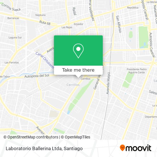 Laboratorio Ballerina Ltda map