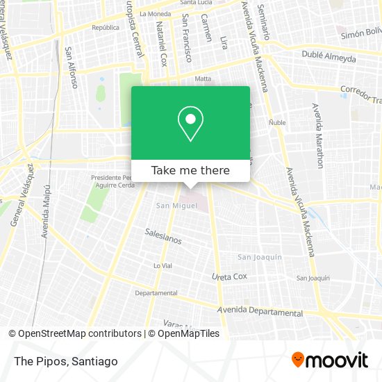 Mapa de The Pipos