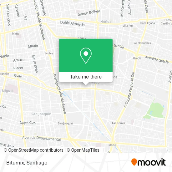Bitumix map