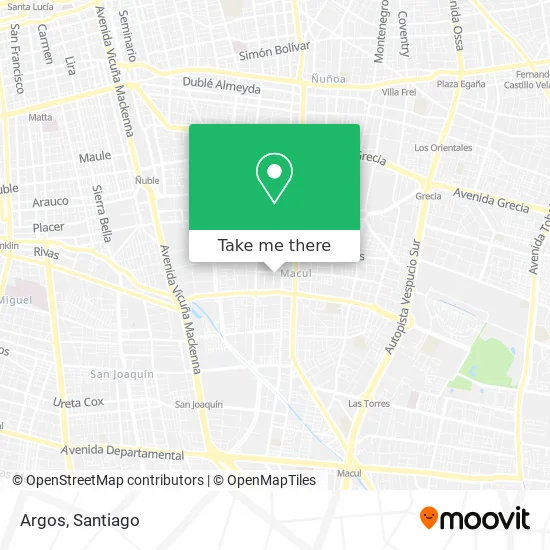 Argos map