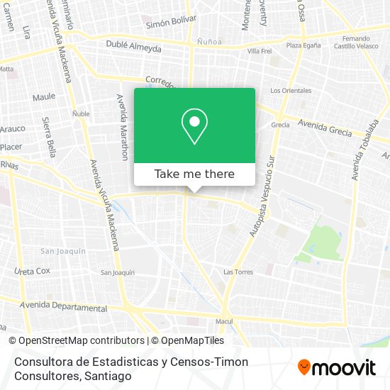 Consultora de Estadisticas y Censos-Timon Consultores map