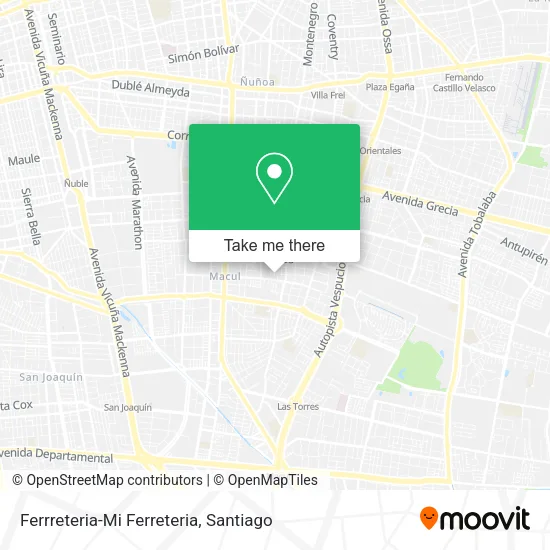 Ferrreteria-Mi Ferreteria map