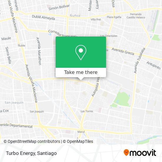 Turbo Energy map