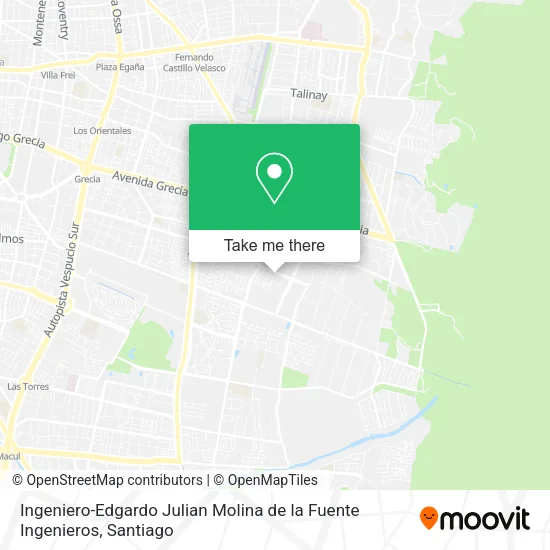 Ingeniero-Edgardo Julian Molina de la Fuente Ingenieros map