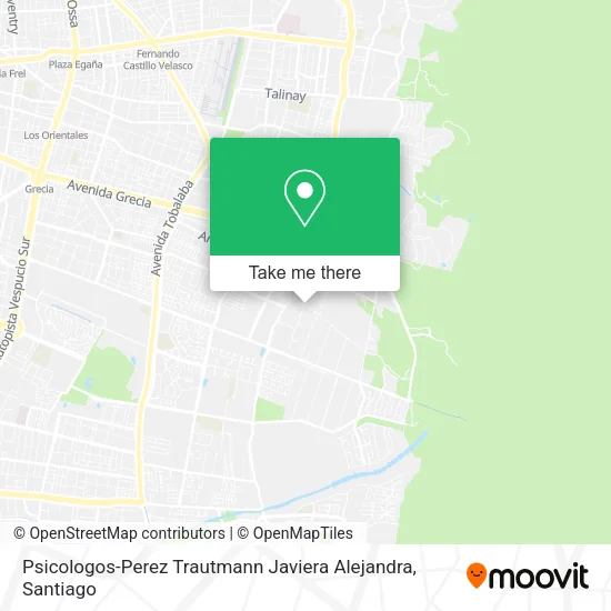 Psicologos-Perez Trautmann Javiera Alejandra map