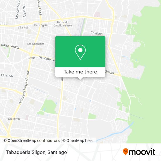 Tabaqueria Silgon map