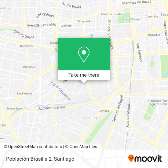 Población Brasilia 2 map