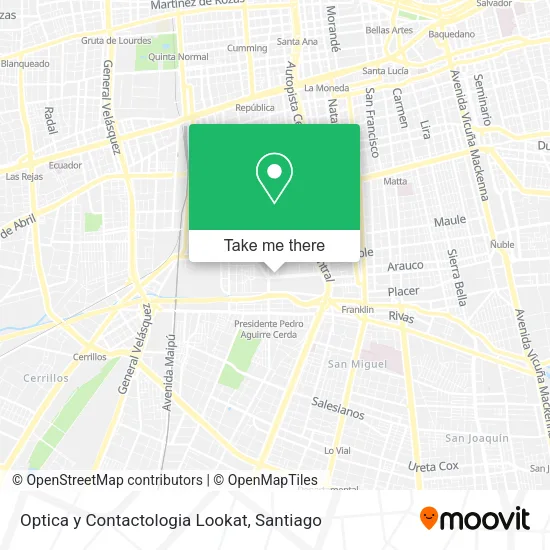 Optica y Contactologia Lookat map
