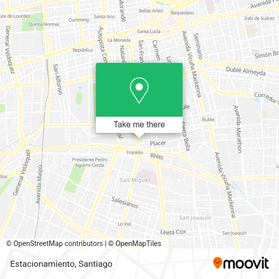 Estacionamiento map