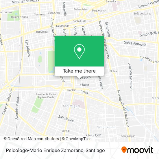 Psicologo-Mario Enrique Zamorano map