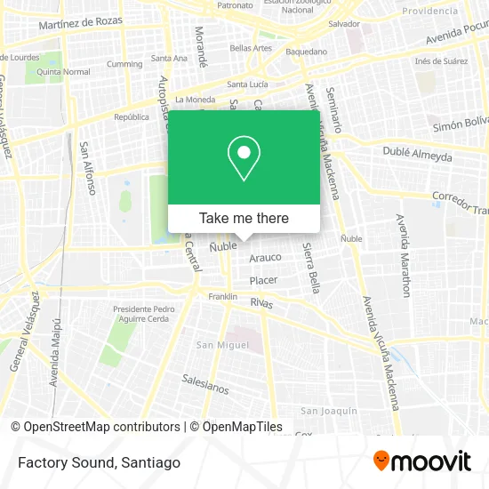 Factory Sound map