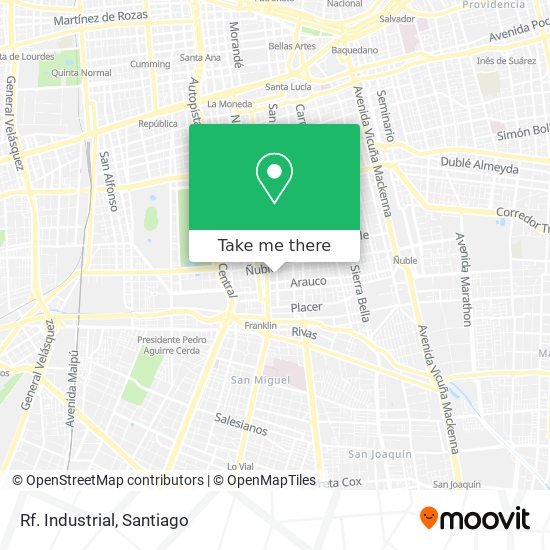 Rf. Industrial map