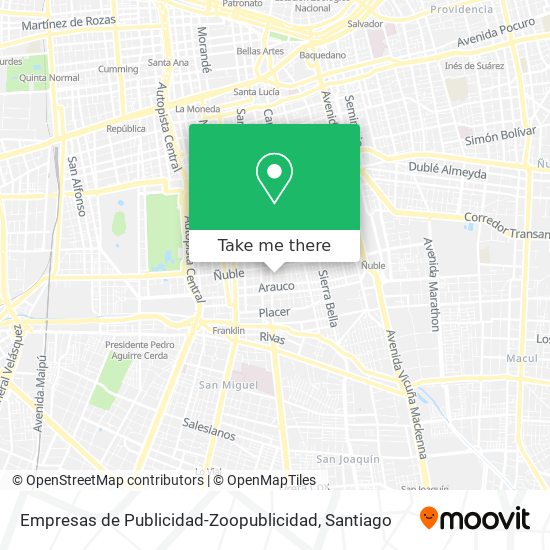 Mapa de Empresas de Publicidad-Zoopublicidad