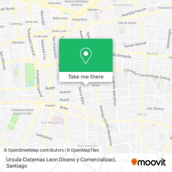 Mapa de Ursula Cisternas Leon Diseno y Comercializaci