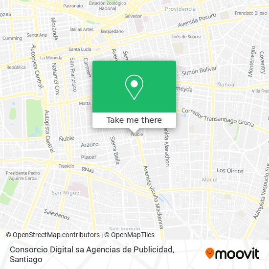 Consorcio Digital sa Agencias de Publicidad map