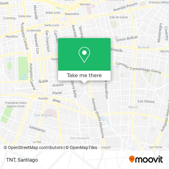 TNT map