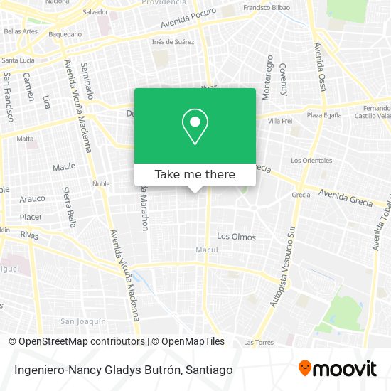 Ingeniero-Nancy Gladys Butrón map