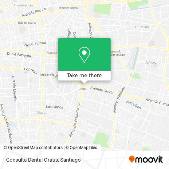 Consulta Dental Oratis map