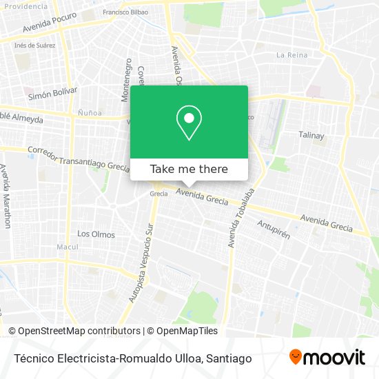 Mapa de Técnico Electricista-Romualdo Ulloa