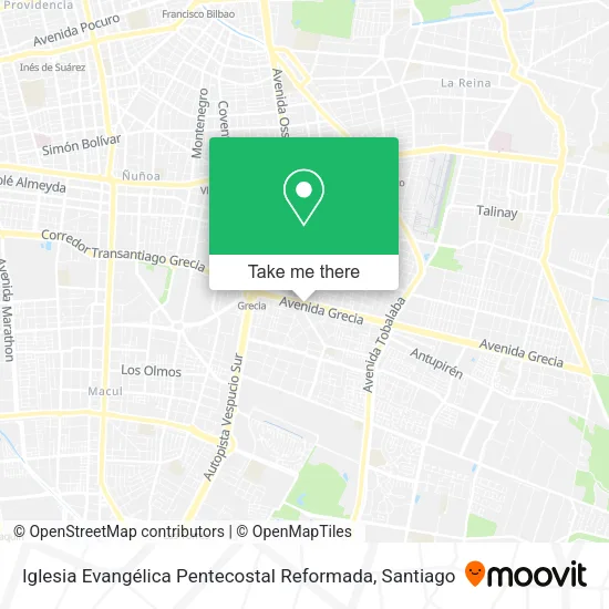 Iglesia Evangélica Pentecostal Reformada map
