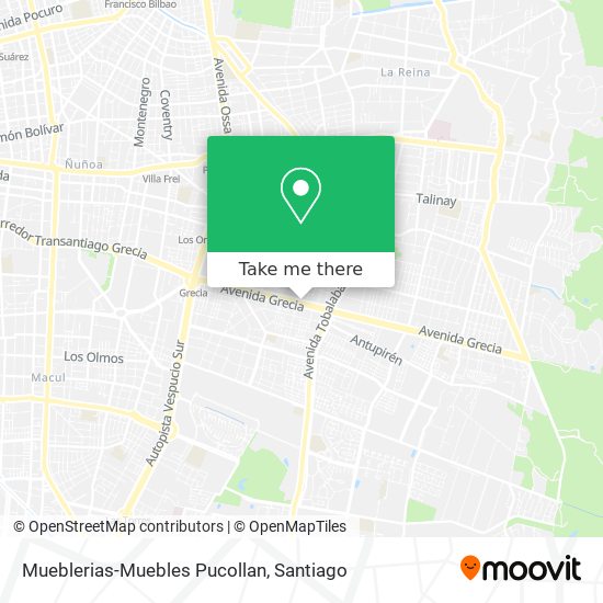 Mueblerias-Muebles Pucollan map