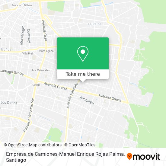 Empresa de Camiones-Manuel Enrique Rojas Palma map