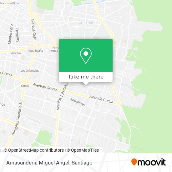 Amasandería Miguel Angel map