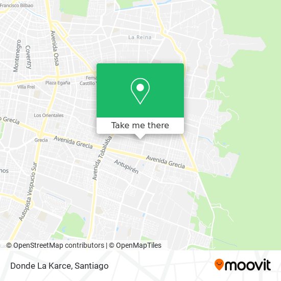 Donde La Karce map