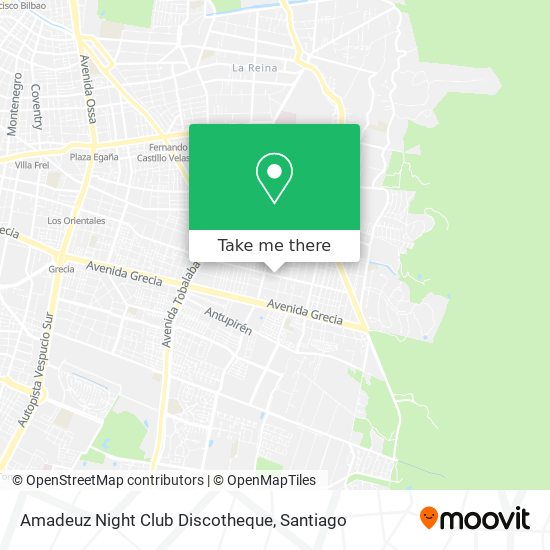 Amadeuz Night Club Discotheque map