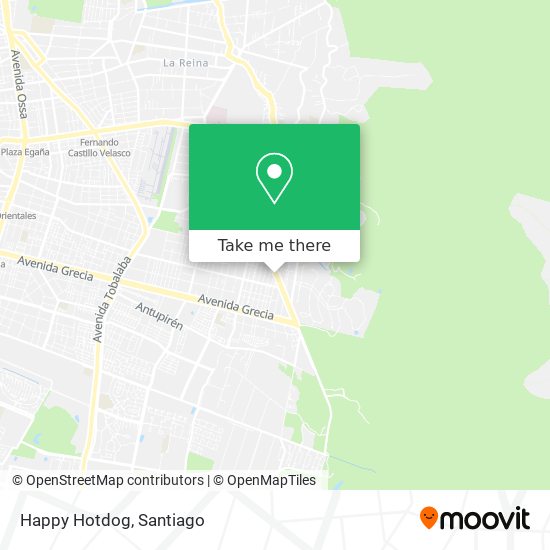 Happy Hotdog map