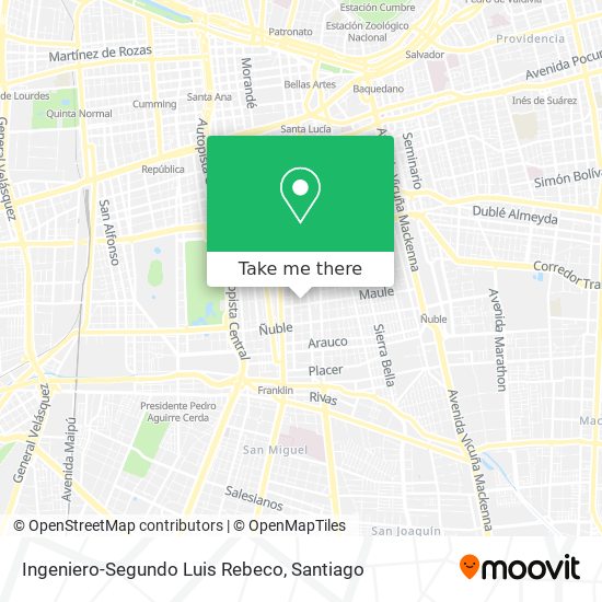 Ingeniero-Segundo Luis Rebeco map