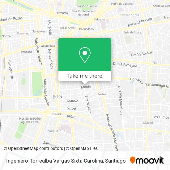 Mapa de Ingeniero-Torrealba Vargas Sixta Carolina