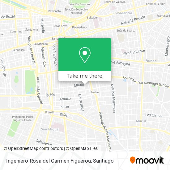 Ingeniero-Rosa del Carmen Figueroa map